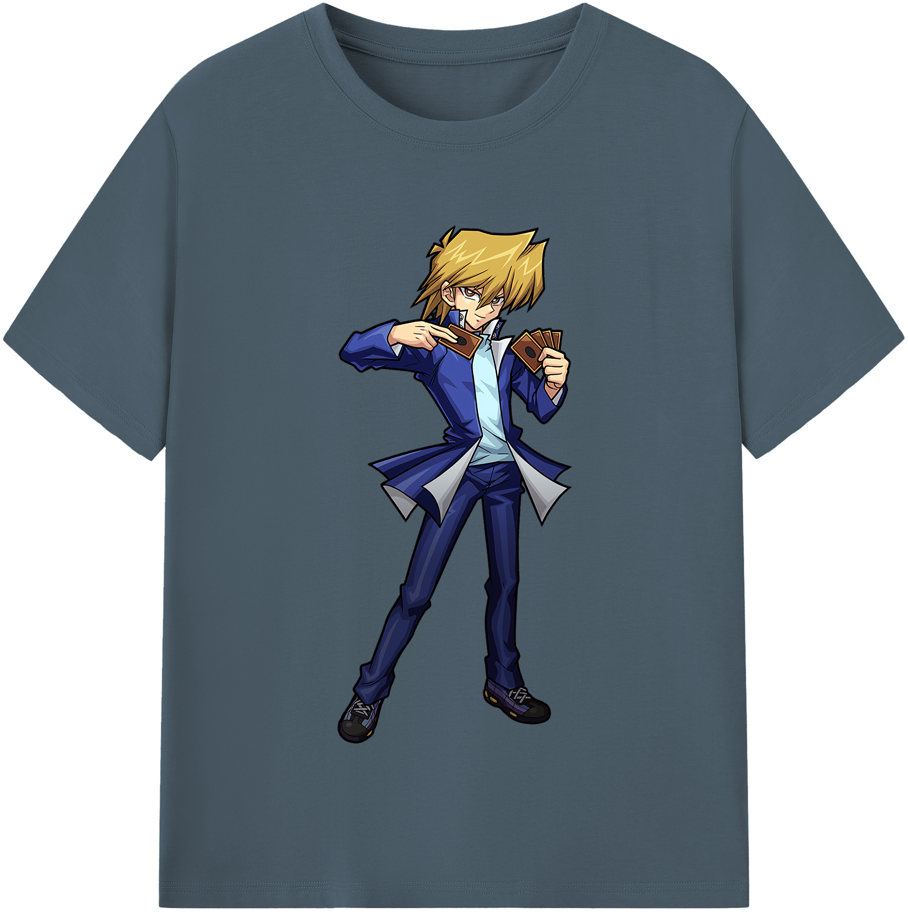 （画像用） 遊☆戯☆王 Yu-Gi-Oh! 綿100％半袖Tシャツ（フロントプリント）